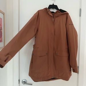 Columbia Sportswear Tan Jacket Sz L